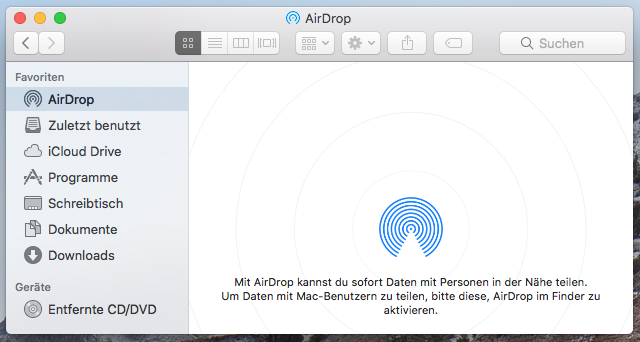 how to use apple airdrop on mac