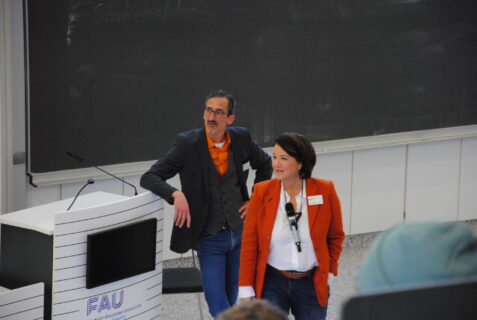 Dr. Schmitt Engel and Dr. Silke Schnurbusch (Credits: FAU Graduate Center)