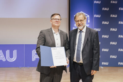 Friedrich-Alexander-Universität Erlangen-Nürnberg Ehrung der Promovierten 19.07.2025 Foto: FAU/Giulia Iannicelli