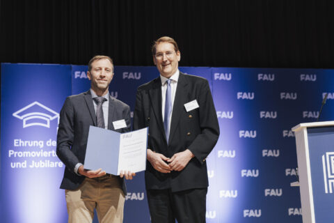 Friedrich-Alexander-Universität Erlangen-Nürnberg Ehrung der Promovierten 19.07.2025 Foto: FAU/Giulia Iannicelli