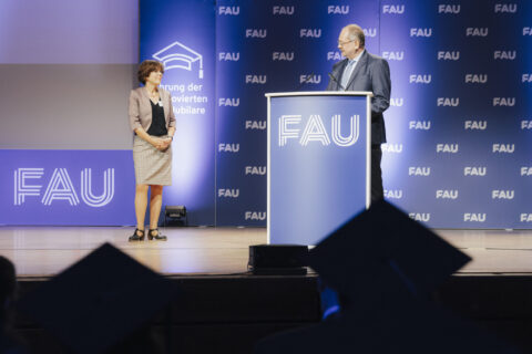 Friedrich-Alexander-Universität Erlangen-Nürnberg Ehrung der Promovierten 19.07.2025 Foto: FAU/Giulia Iannicelli